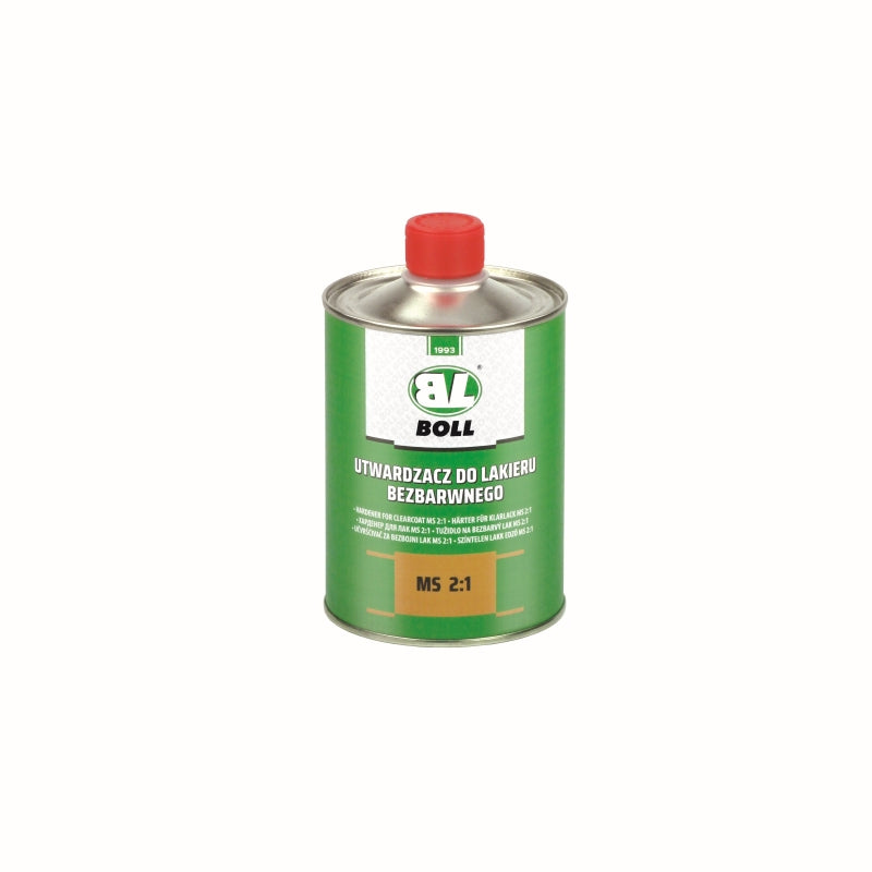 BOLL Värvitu laki kõvendi 500 ml, MS 2:1, FAST