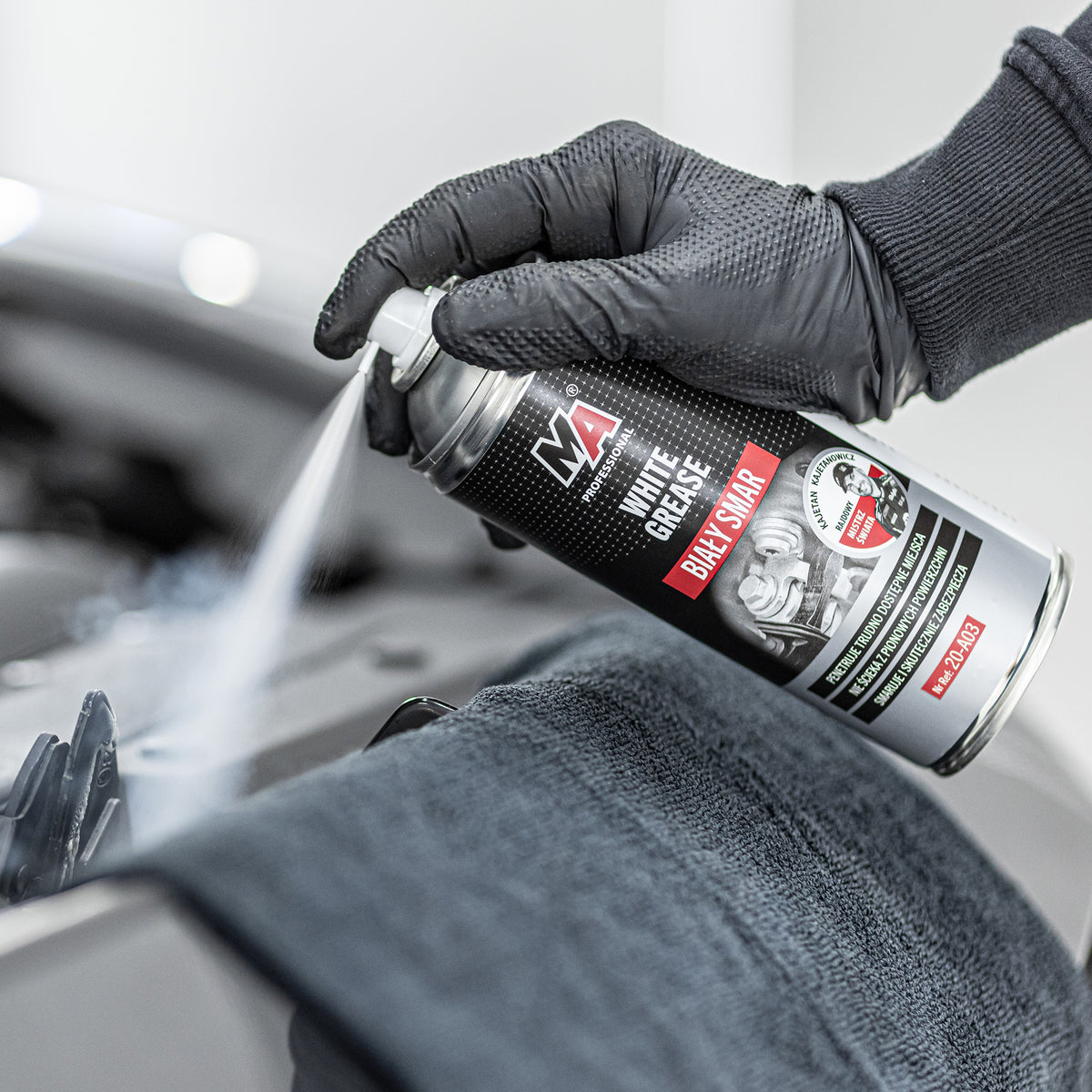 Moje Auto White Grease valge liitiummääre, spray