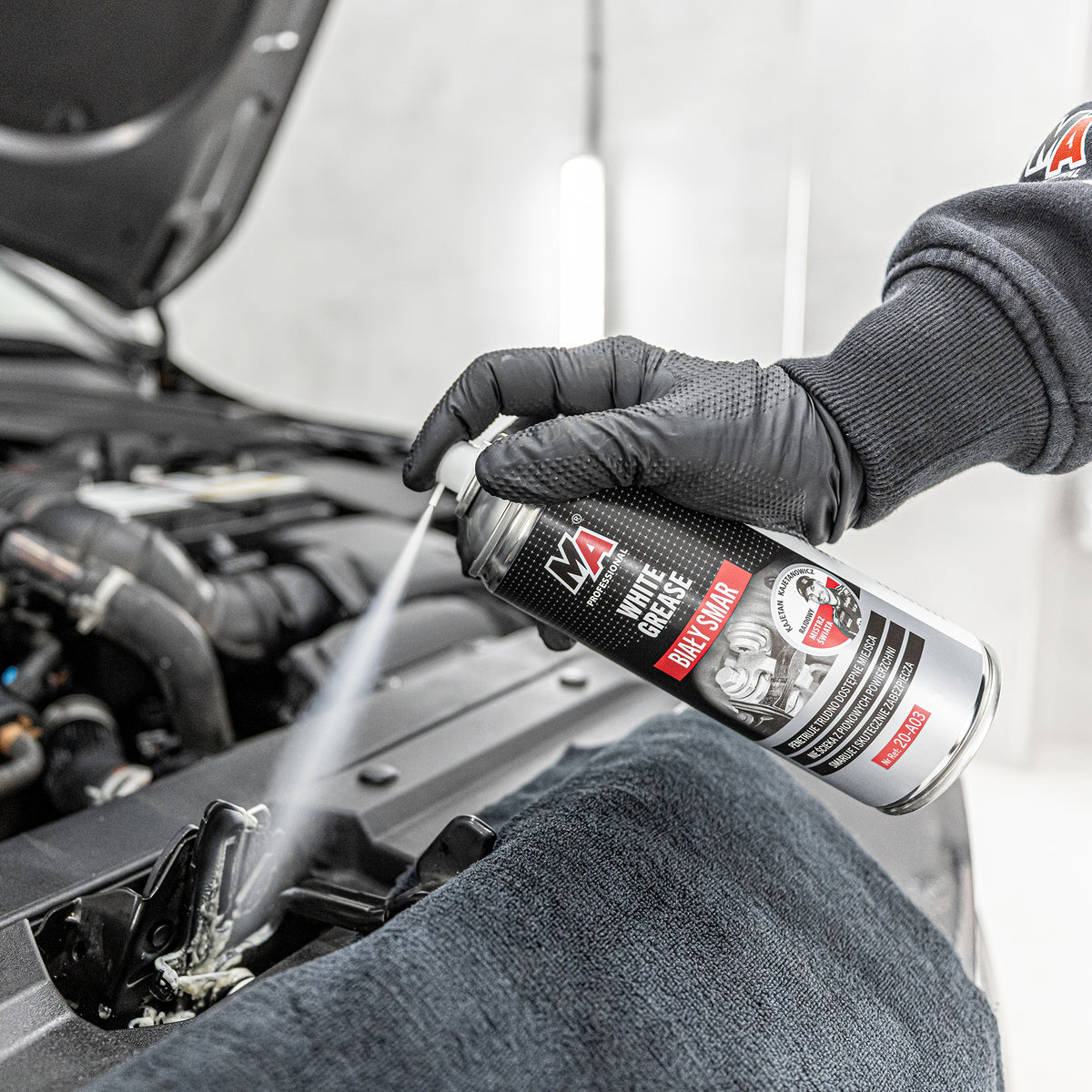 Moje Auto White Grease valge liitiummääre, spray