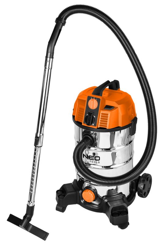 NEO Tools Tööstuslik tolmuimeja 1600 W, paak 35 l