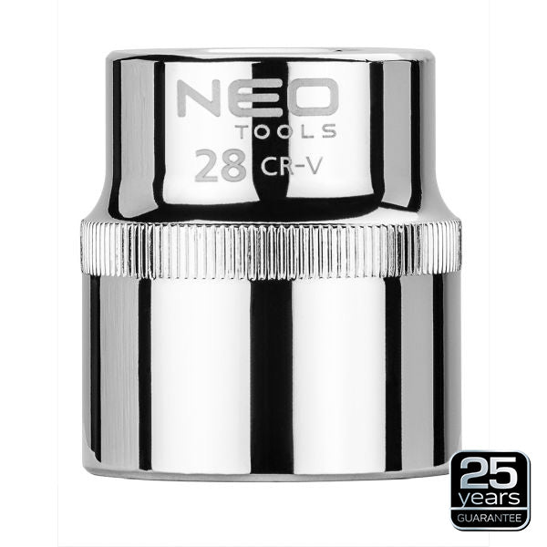 NEO Tools Kuuskantpadrun 1/2, 26 mm, SUPERLOCK