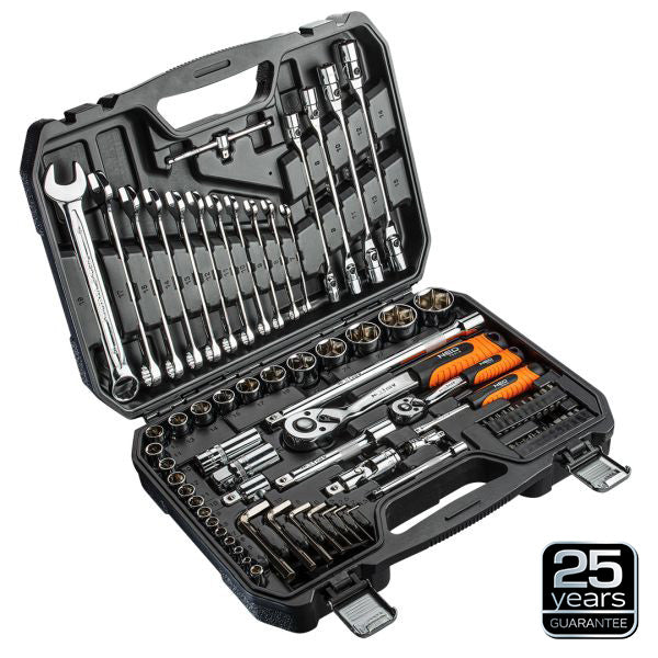 NEO Tools Kahesuunaliste momentvõtmete komplekt 1/4, 3/8, 1/2, 3 osa