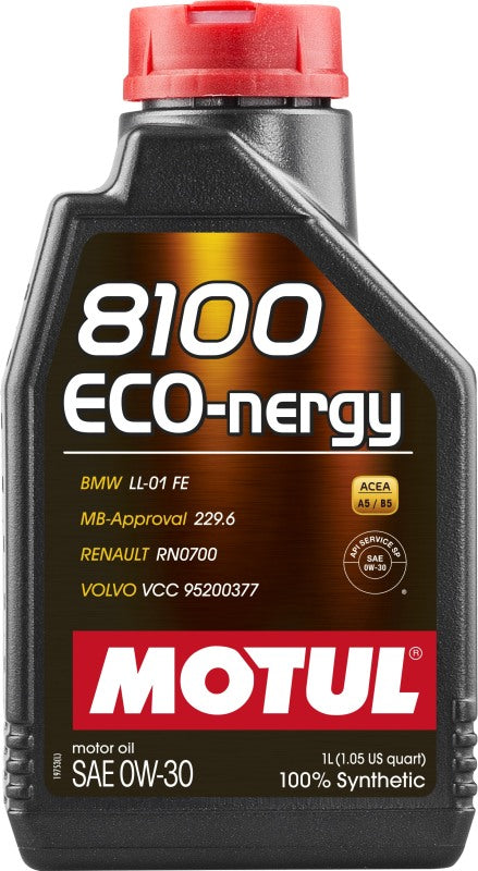 Motul 8100 Eco-Clean 0W-30 mootoriõli