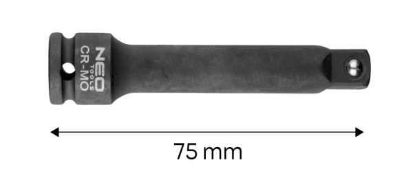 NEO Tools Löökpikendus 1/2, 75 mm