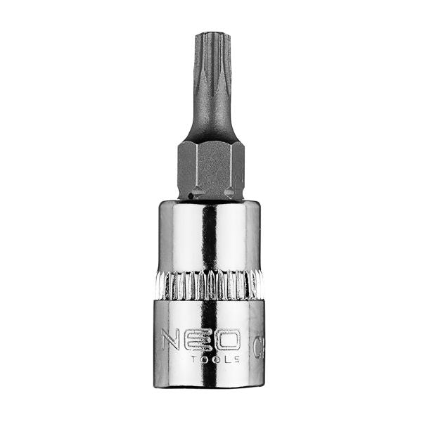 NEO Tools Torx-otsak TX15 padrunil 1/4, lühike, 37 mm