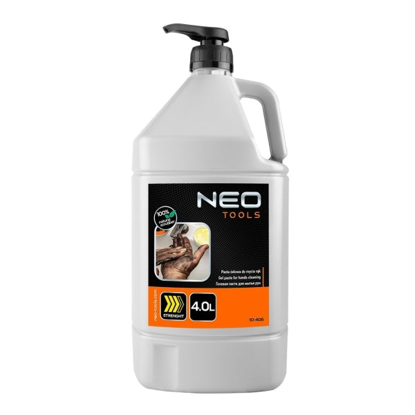 NEO Tools Kollane geelkäsipesupasta raskete ja väga raskete määrdumiste eemaldamiseks, purk 500 g