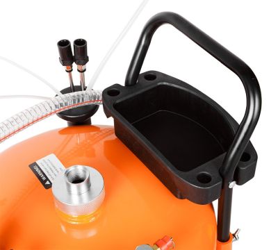 NEO Tools Mobiilne pneumaatiline õlikogumis- ja imemisseade 70 l kontrollmahutiga