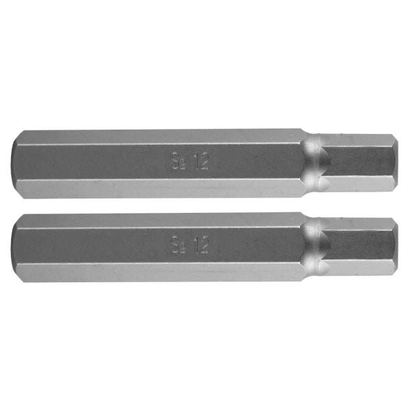 NEO Tools Kuuskantotsak 5 x 75 mm, S2, 2 tk