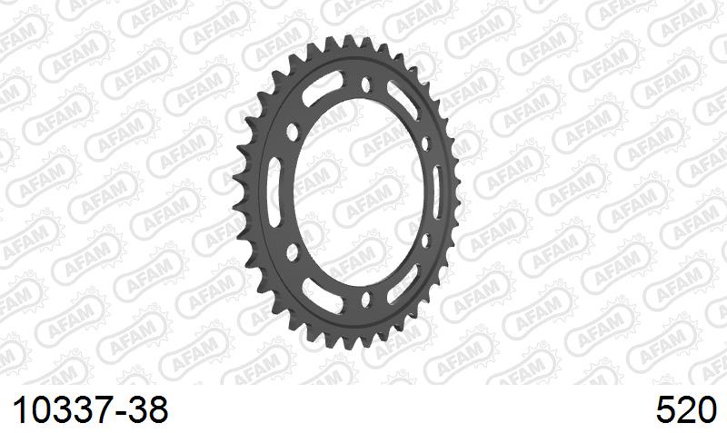 AFAM Tagumine hammasratas 10337-38, 38z, samm 520, teras