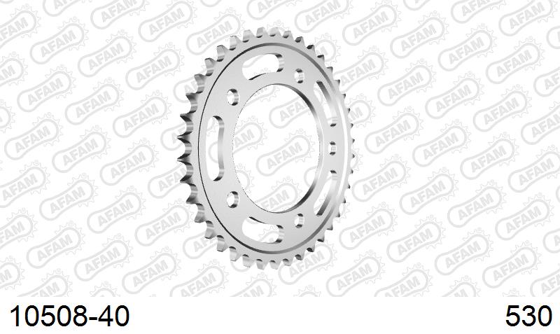 AFAM Tagumine hammasratas 10508-40, 40z, samm 530, teras
