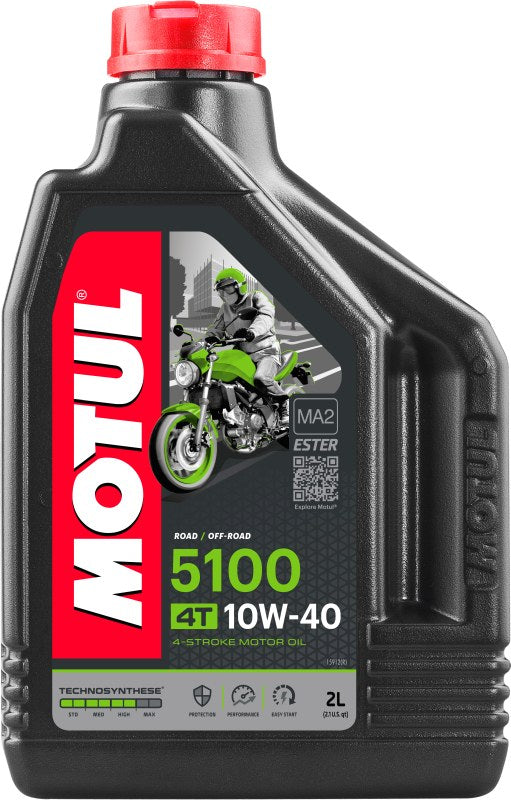 Motul 5100 10W-40 mootorratta 4T mootoriõli