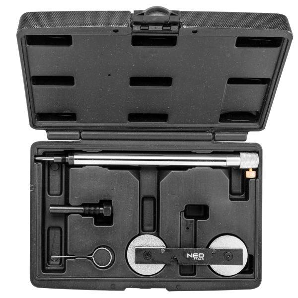 NEO Tools Gaasijaotusmehhanismi lukustite komplekt VAG-grupi bensiini- ja diiselmootoritele / 25.73.30.0