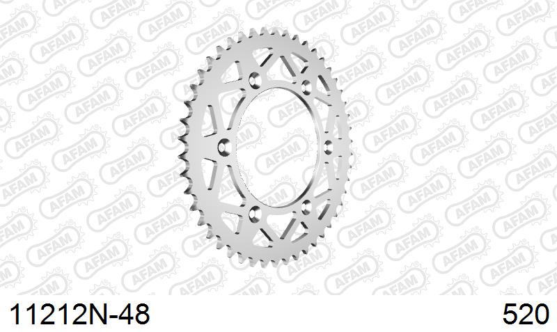 AFAM Tagumine hammasratas 11212N-48, 48z, samm 520