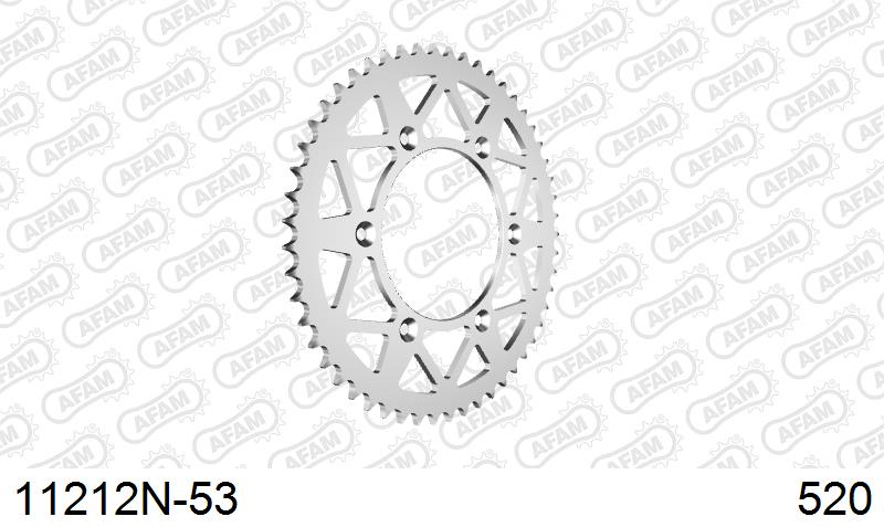 AFAM Tagumine hammasratas 11212N-53, 53z, samm 520