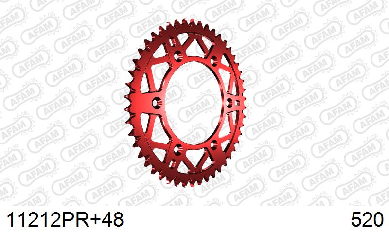 AFAM Tagumine hammasratas 11212PR+48, 48z, samm 520