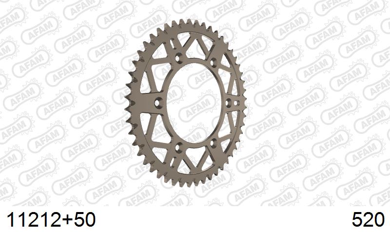 AFAM Tagumine hammasratas 11212+50, 50z, samm 520