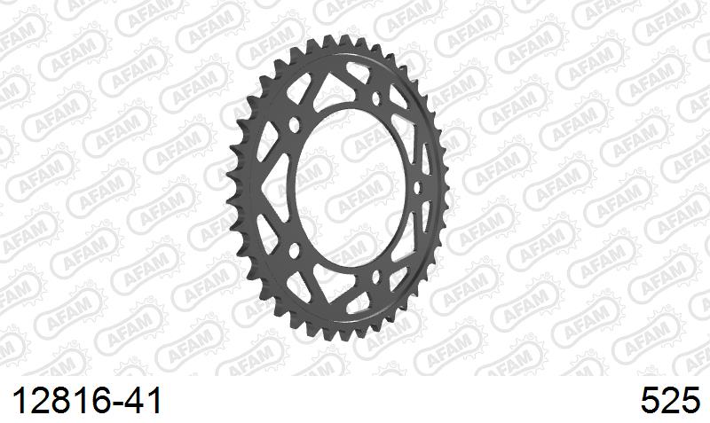 AFAM Tagumine hammasratas 12816-41, 41z, samm 525, teras