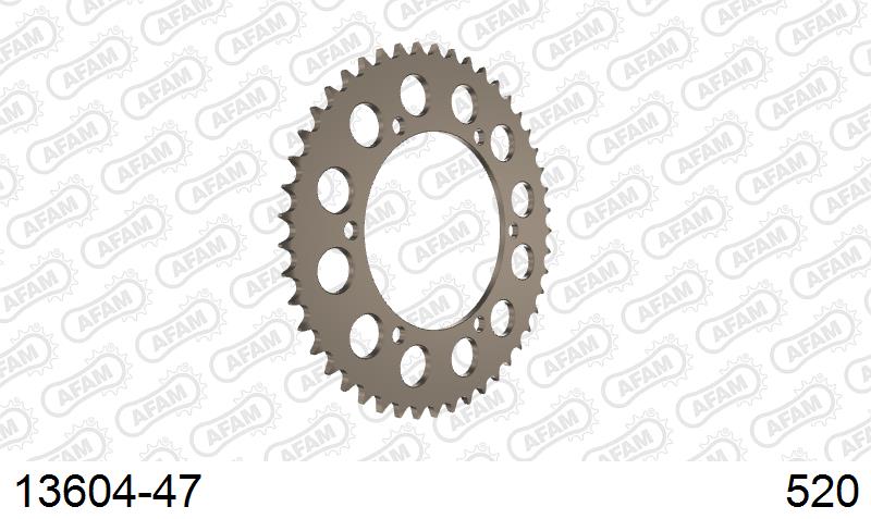 AFAM Tagumine hammasratas 13604-47, 47z, samm 520