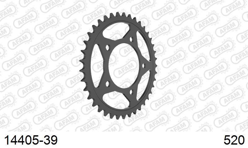 AFAM Tagumine hammasratas 14405-39, 39z, samm 520, teras