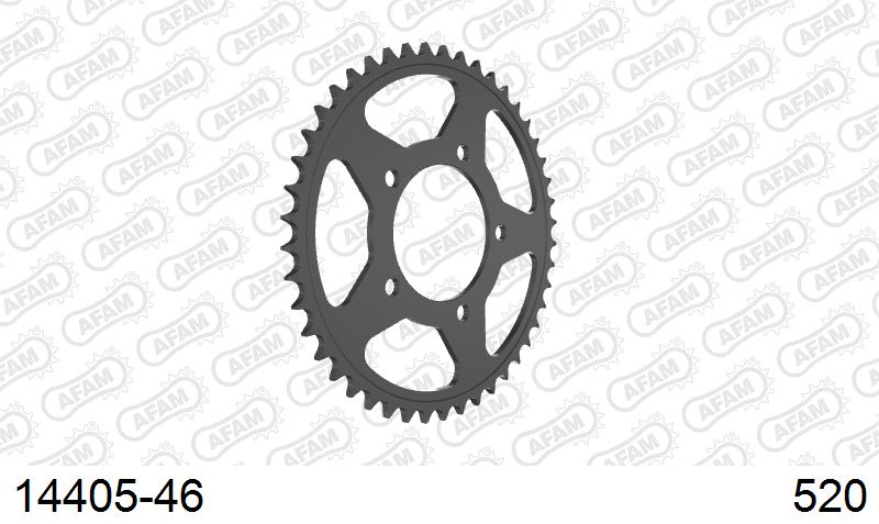 AFAM Tagumine hammasratas 14405-46, 46z, samm 520, teras
