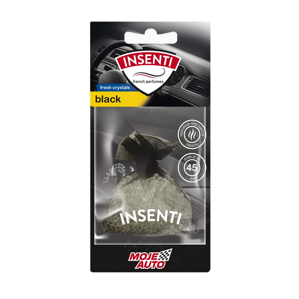 Moje Auto Insenti Fresh Crystals lõhnakotike, Black