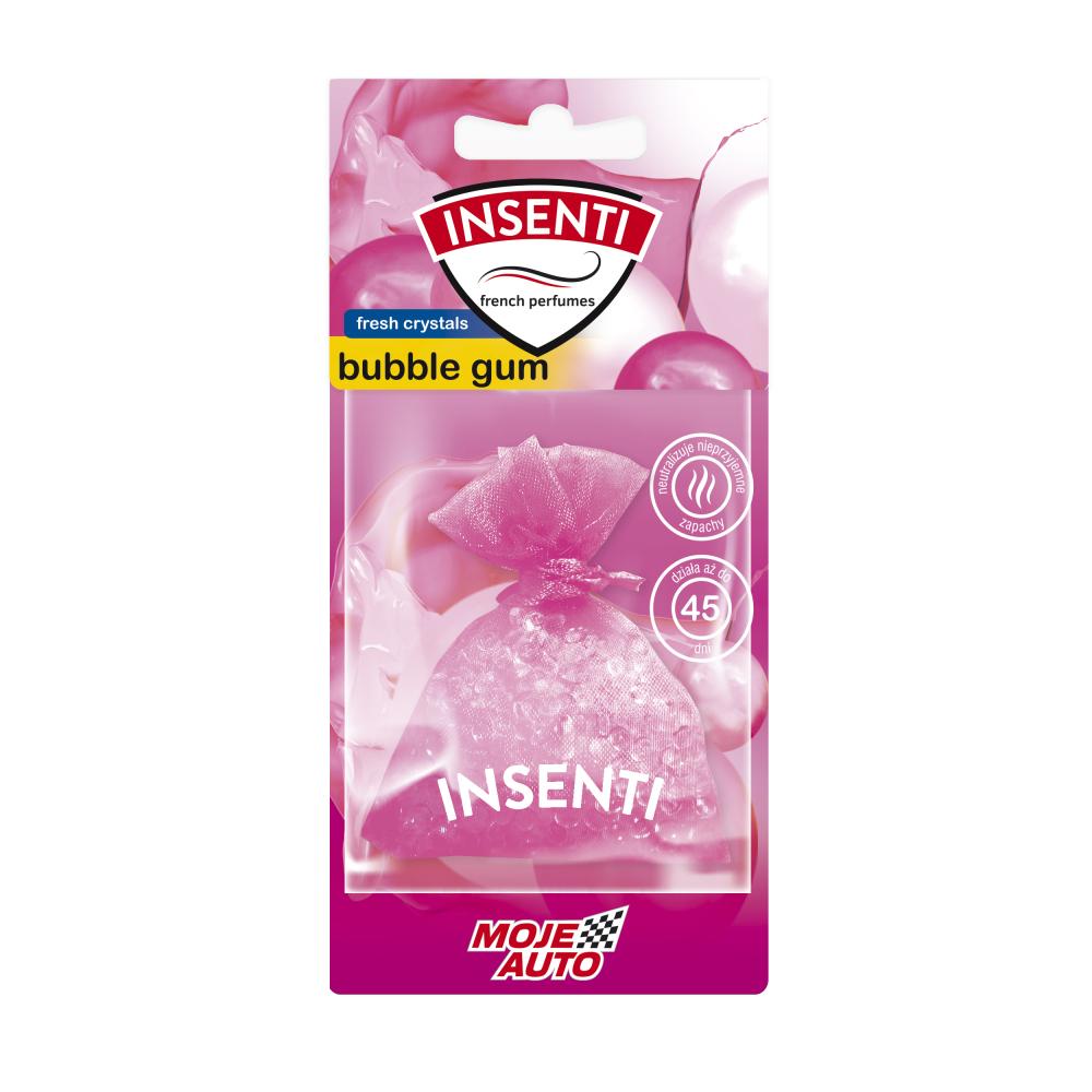 Moje Auto Insenti Fresh Crystals lõhnakotike, Bubble Gum