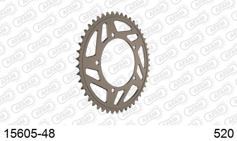 AFAM Tagumine hammasratas 15605-48, 48z, samm 520