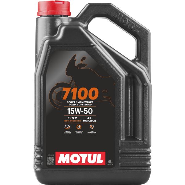Motul 7100 15W-50 mootorratta 4T mootoriõli