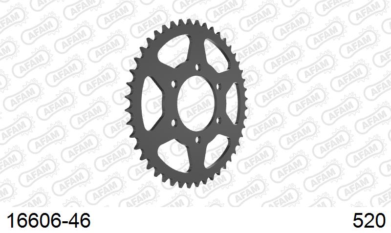 AFAM Tagumine hammasratas 16606-46, 46z, samm 520, teras