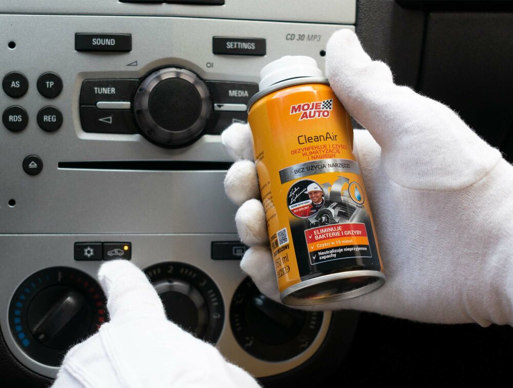 Moje Auto Clean Air Fresh kliimaseadme puhasti, biotsiidne granaat