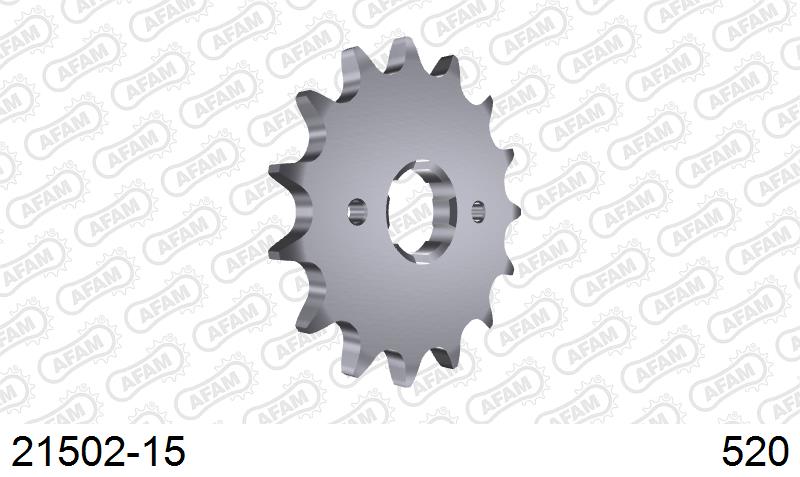AFAM Eesmine hammasratas 21502-15, 15z, samm 520, teras