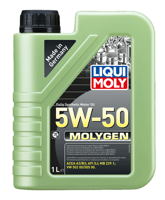 Liqui Moly Molygen 5W-50 mootoriõli