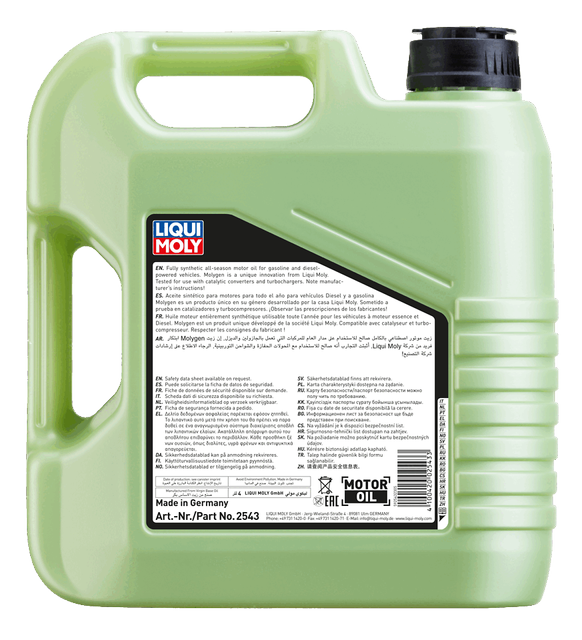 Liqui Moly Molygen 5W-50 mootoriõli