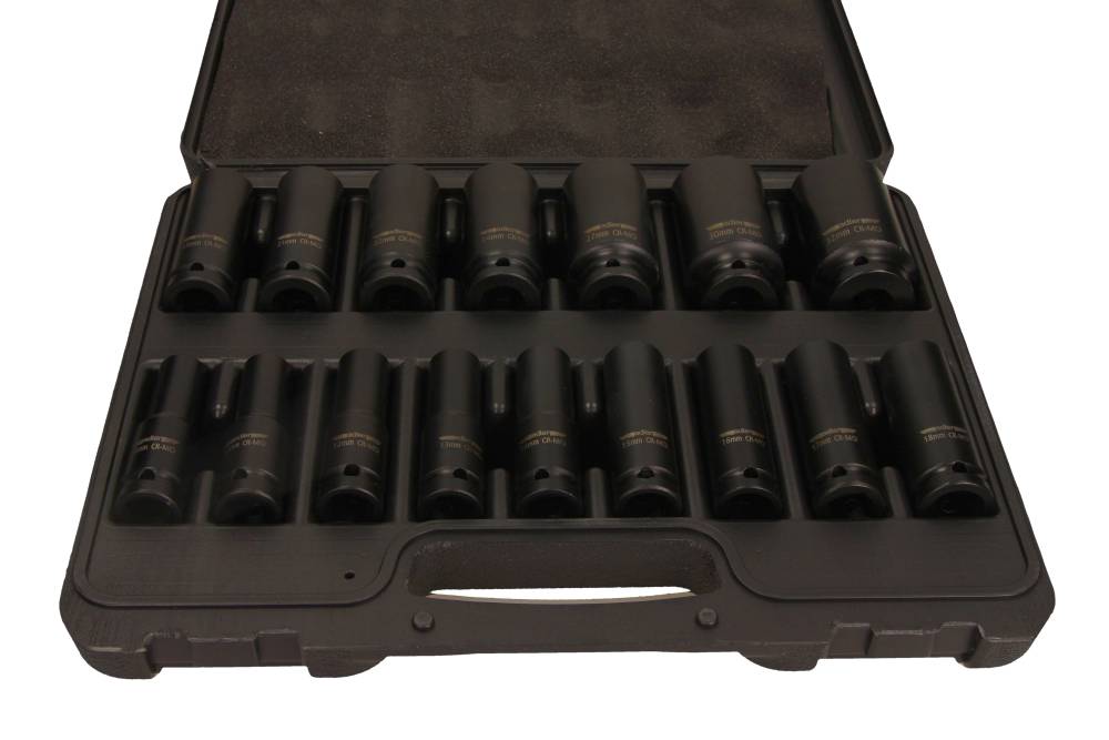 ADLER Löökpadrunid 1/2", 10-32 mm, 16 tk, AD-16D, pikad