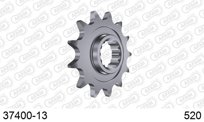 AFAM Eesmine hammasratas 37400-13, 13z, samm 520, teras