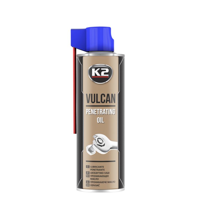 K2 Vulcan roostelahusti ja läbistav õli, spray