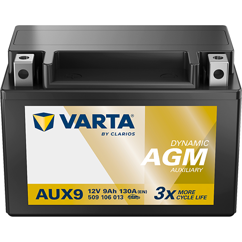 VARTA Dynamic AUX 509106013 lisaaku 9 Ah 130 A