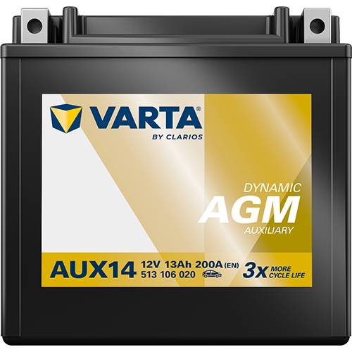 VARTA Dynamic AUX 513106020 lisaaku 13 Ah 200 A