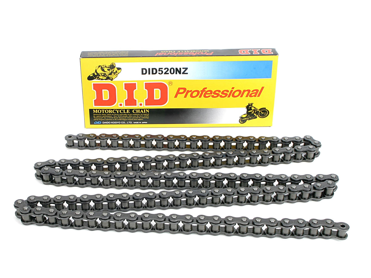 D.I.D Mootorratta kett 520NZ-102, samm 520, 102 lüli, rõngasteta, avatud
