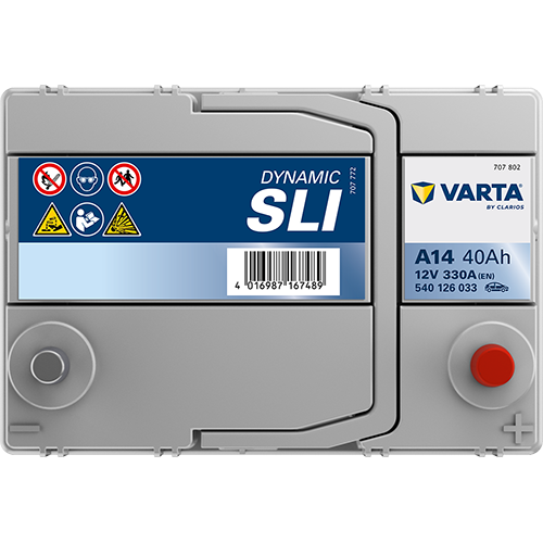 VARTA Dynamic SLI 540126033 käivitusaku 40 Ah 330 A L-