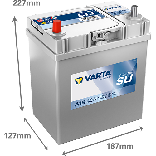 VARTA Dynamic SLI 540127033 käivitusaku 40 Ah 330 A L+