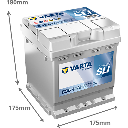 VARTA Dynamic SLI 544401042 käivitusaku 44 Ah 420 A L-