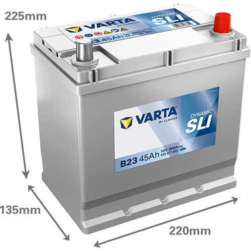VARTA Dynamic SLI 545077030 käivitusaku 45 Ah 300 A L-
