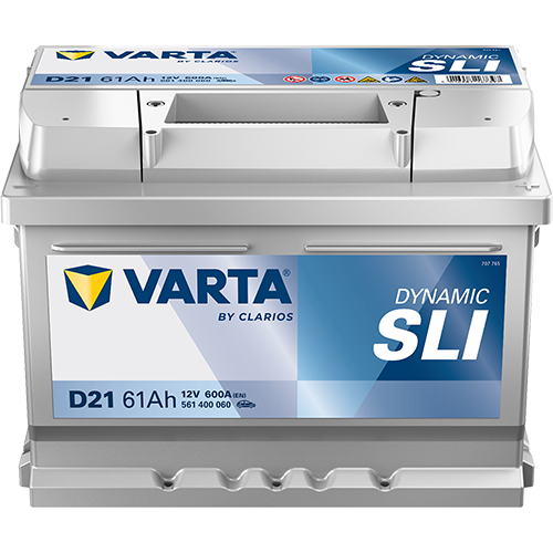 VARTA Dynamic SLI 561400060 käivitusaku 61 Ah 600 A L-