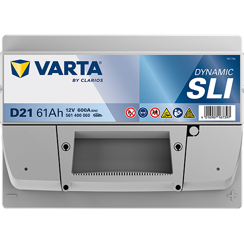 VARTA Dynamic SLI 561400060 käivitusaku 61 Ah 600 A L-