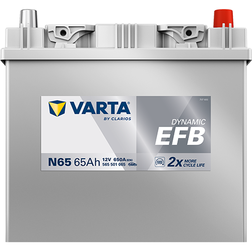 VARTA Dynamic EFB 565501065 käivitusaku 65 Ah 650 A L-