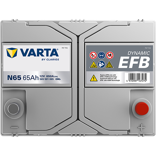 VARTA Dynamic EFB 565501065 käivitusaku 65 Ah 650 A L-