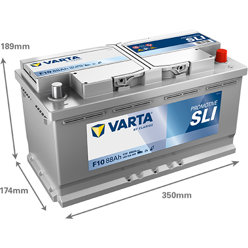 VARTA Promotive SLI 588038068 käivitusaku 88 Ah 680 A L-