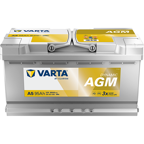 VARTA Dynamic AGM 595901085 käivitusaku 95 Ah 850 A L-