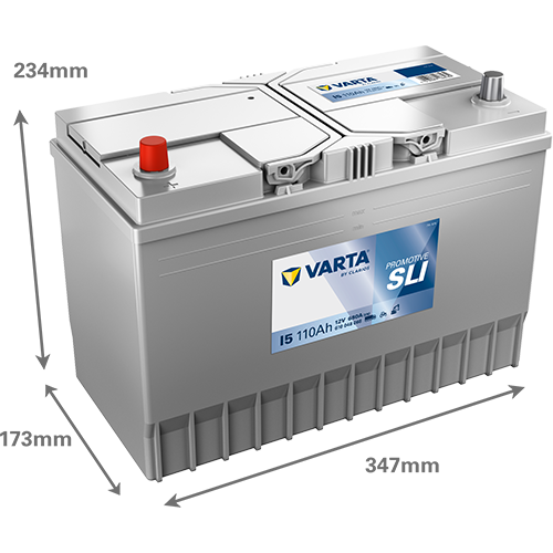 VARTA Promotive SLI 610048068 käivitusaku 110 Ah 680 A L+